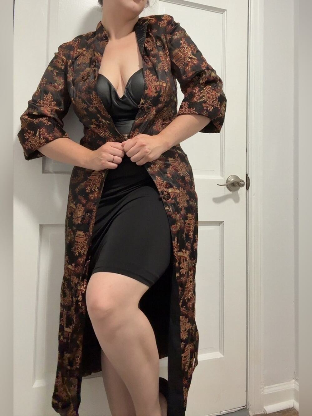 90s Shanghai duster jacket